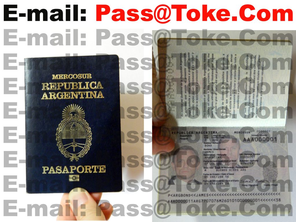 Fake MERCOSUR Passports for Sale