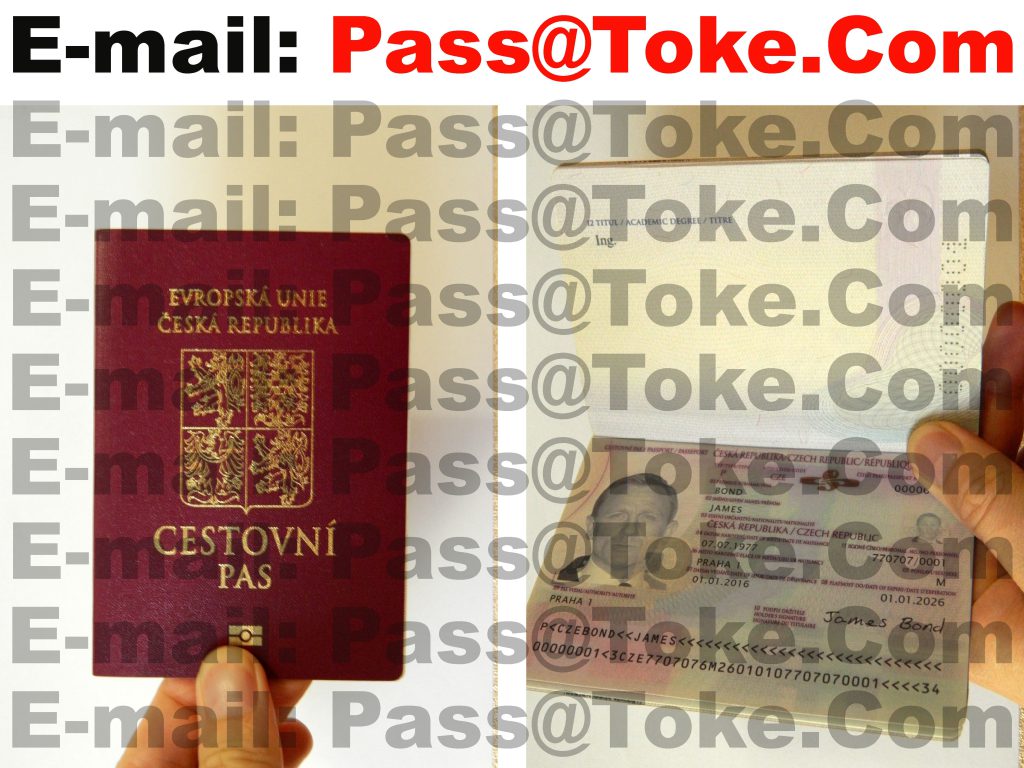 Buy Electronic Passport of Czech Republic