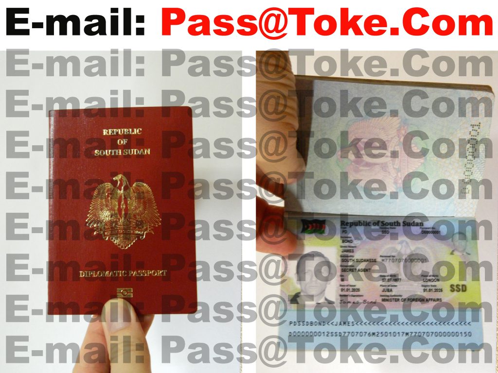 False South Sudanese Diplomatic Passports for Sale