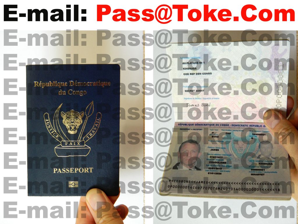 Buy Forged Passport of Congo Democratic Republic