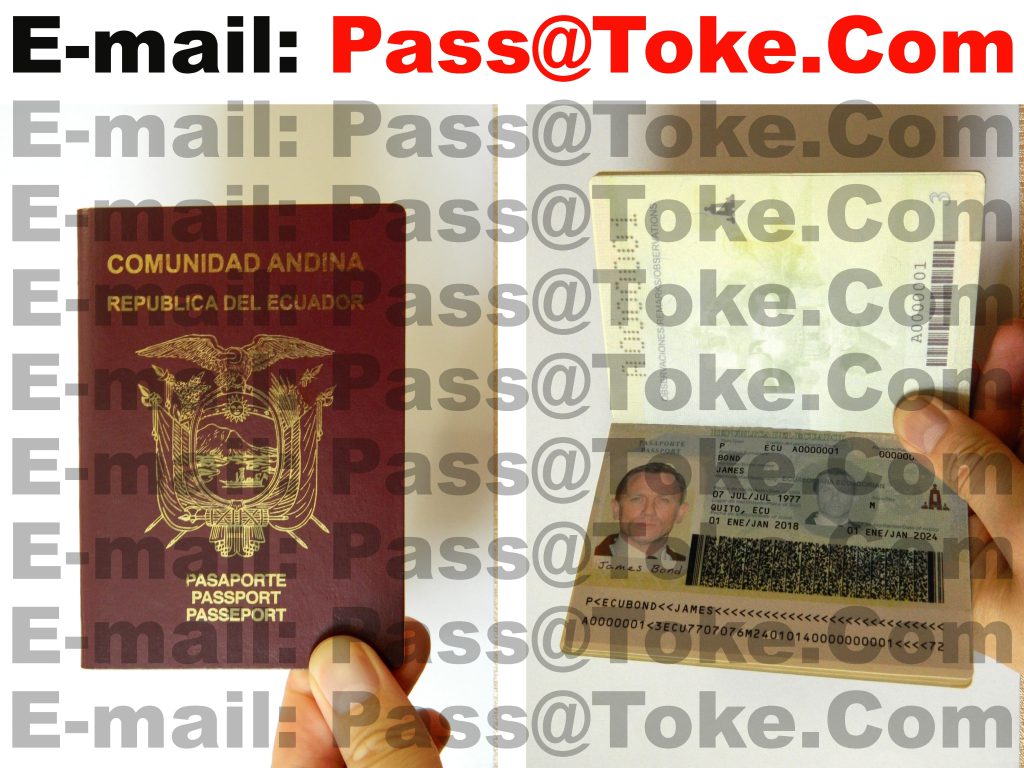 Fake Ecuadorian Passports for Sale