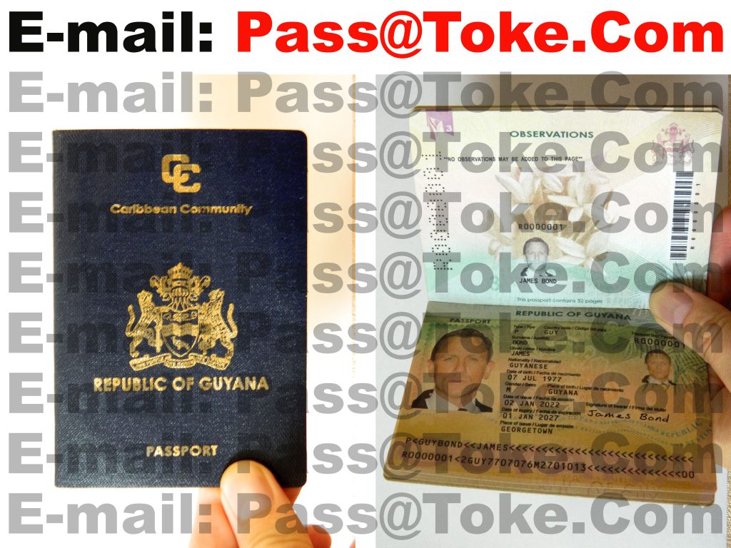 Buy Forged Passport of Guyana
