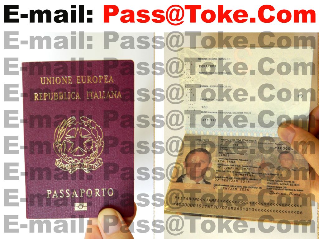 Buy Forged Passport of Italy