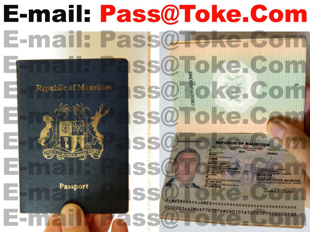 Bogus Mauritian Passports for Sale