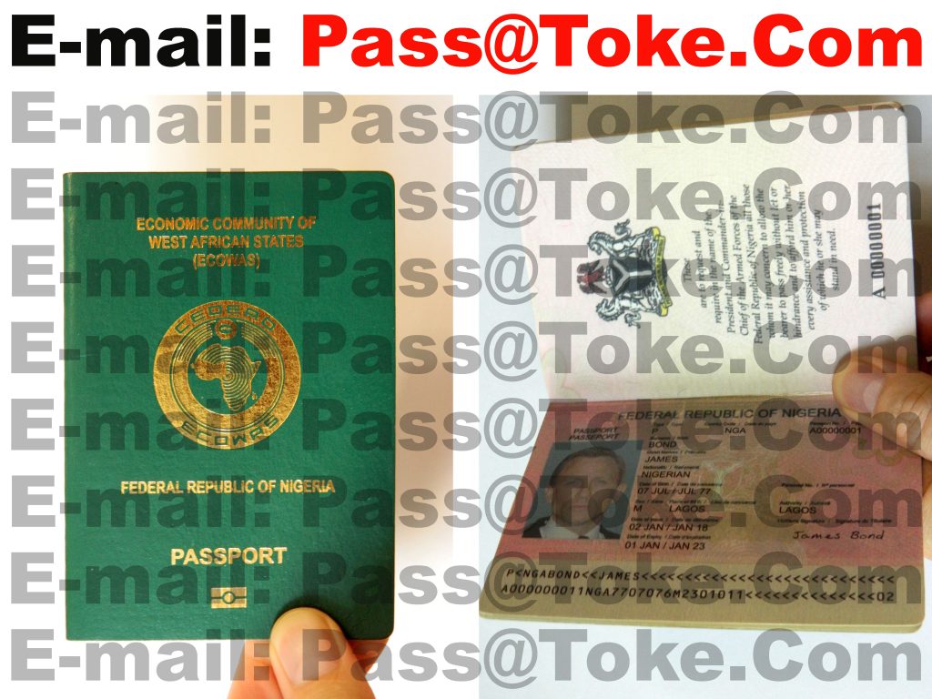 Buy Biometric Passport of Nigeria