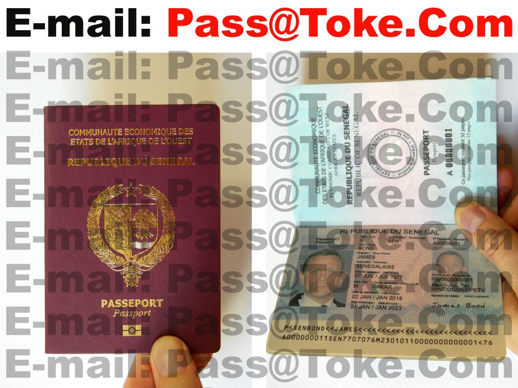 False Senegalese Passports for Sale