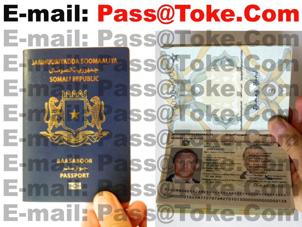 Buy Fake Passport of Somalia