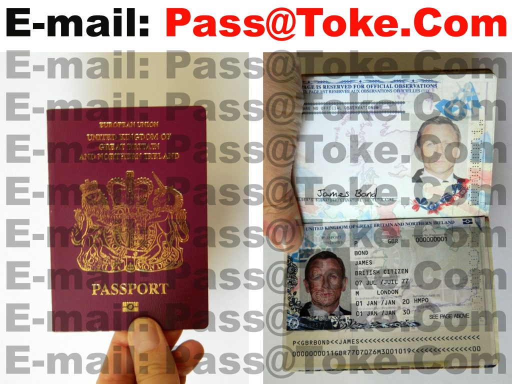 Forged British Passports for Sale