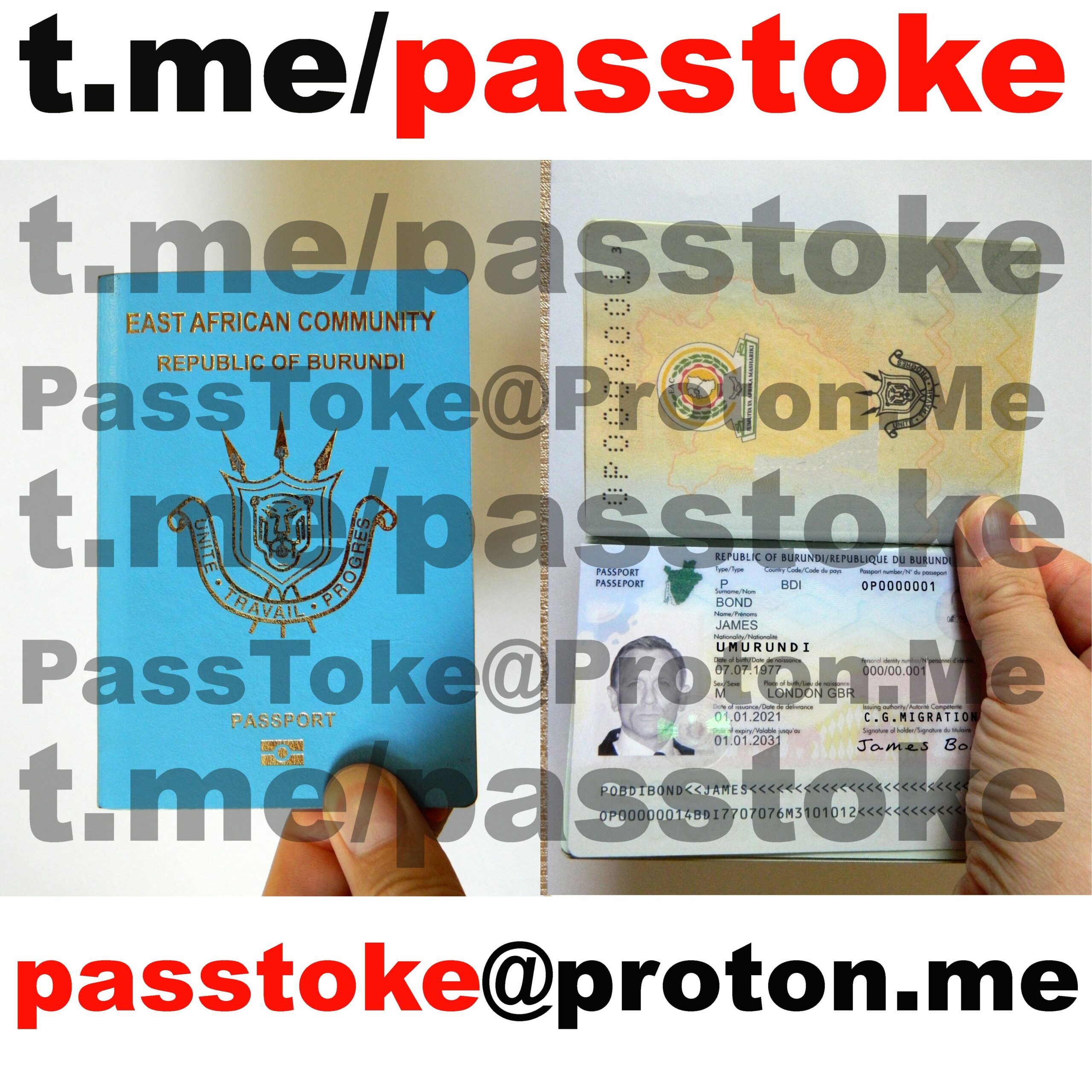 false Burundian passports for sale False Burundian Passports for Sale
