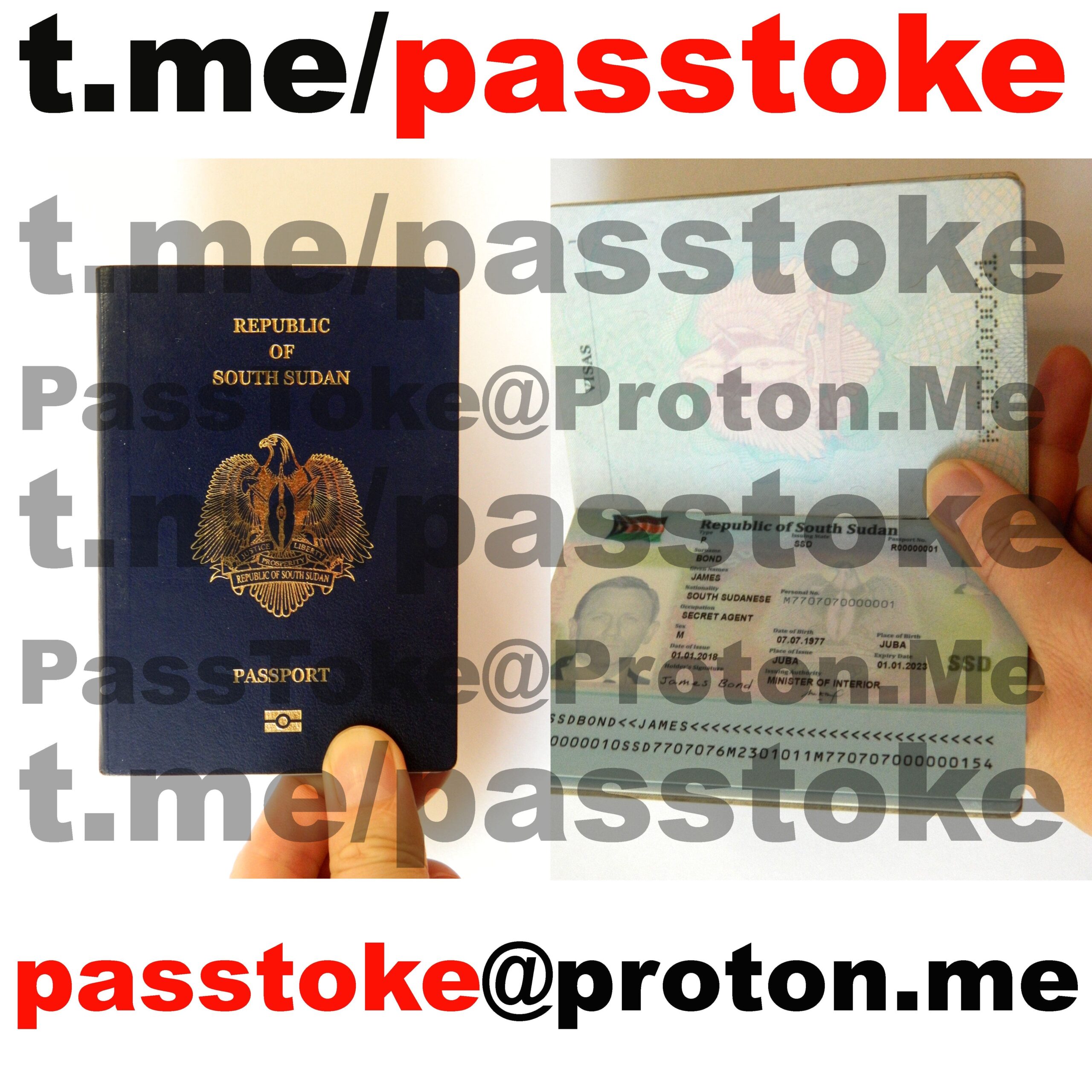 South Sudanese Electronic Passports for Sale South Sudanese Electronic Passports for Sale