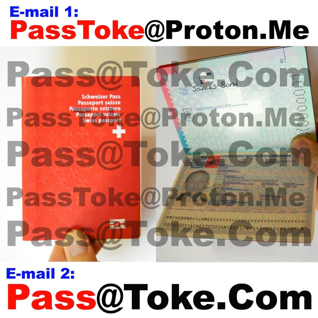 Swiss Electronic Passports for Sale